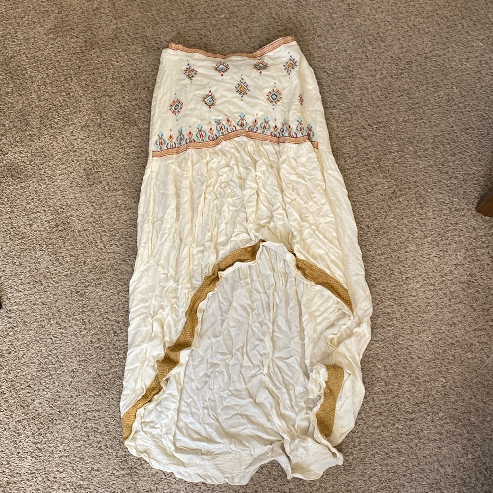 Earthbound high low skirt